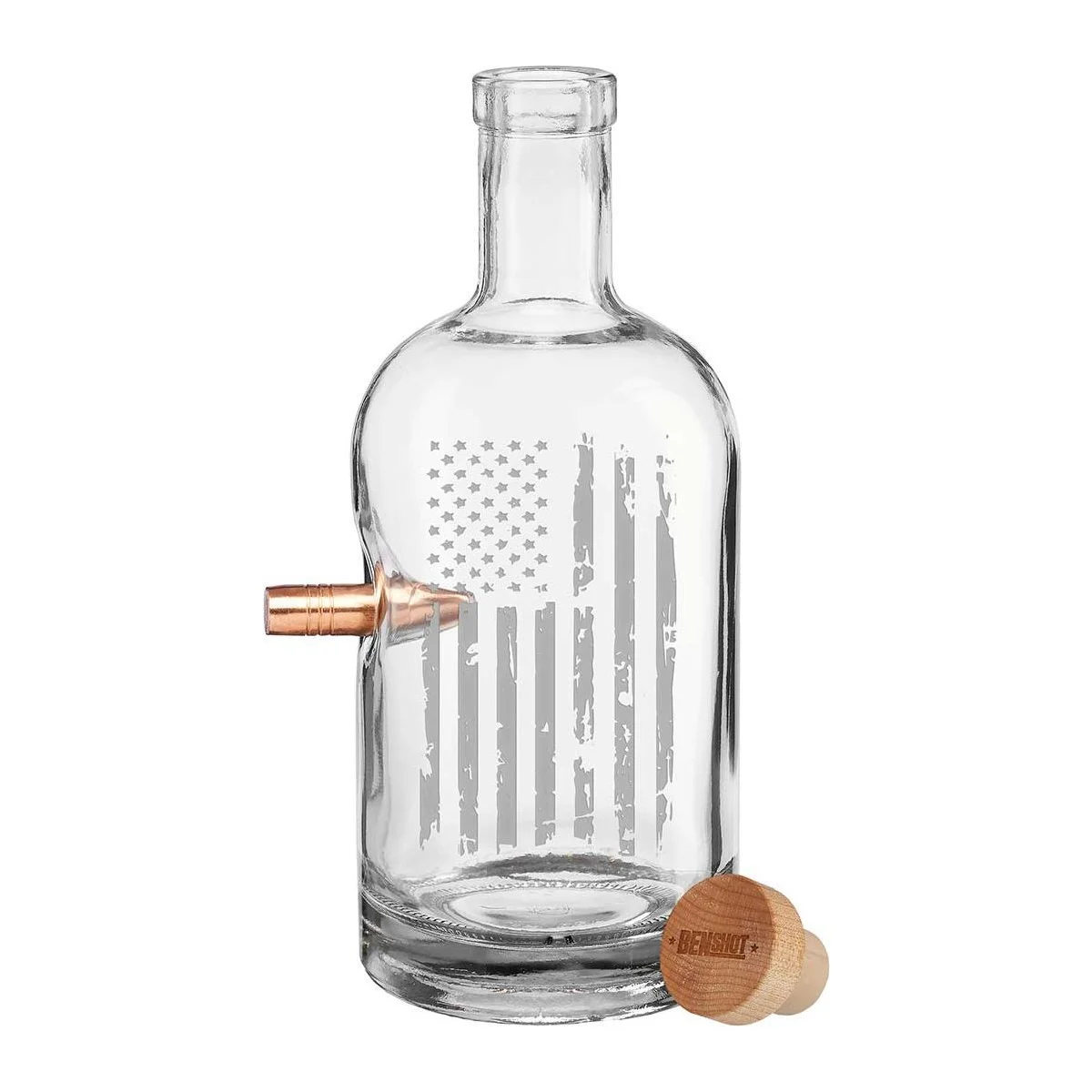 BenShot 750ml Whiskey Decanter