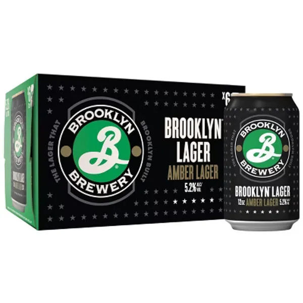 Brooklyn Lager (6 x 12oz can)