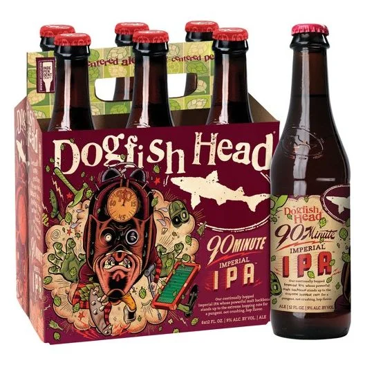 Dogfish Head 90 Minute Imperial IPA (4 x 12oz bottles)