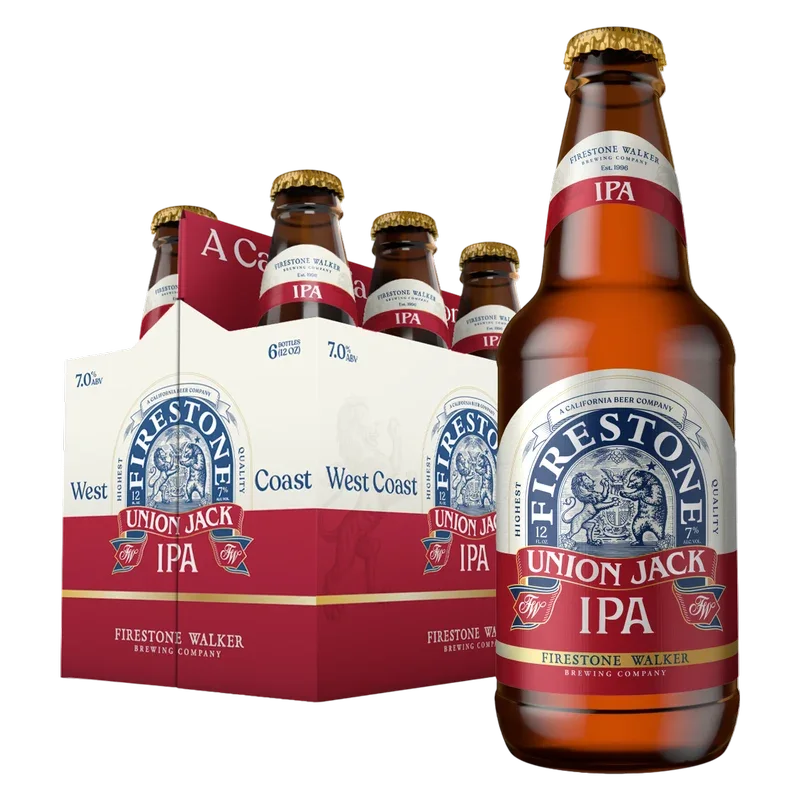 Firestone Walker Union Jack IPA (6 x 12oz bottles)
