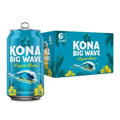 Kona Big Wave Golden Ale (6 x 12oz can)