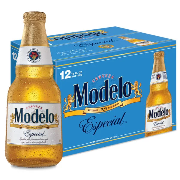 Modelo Especial Mexican Lager (12 x 12oz bottles)