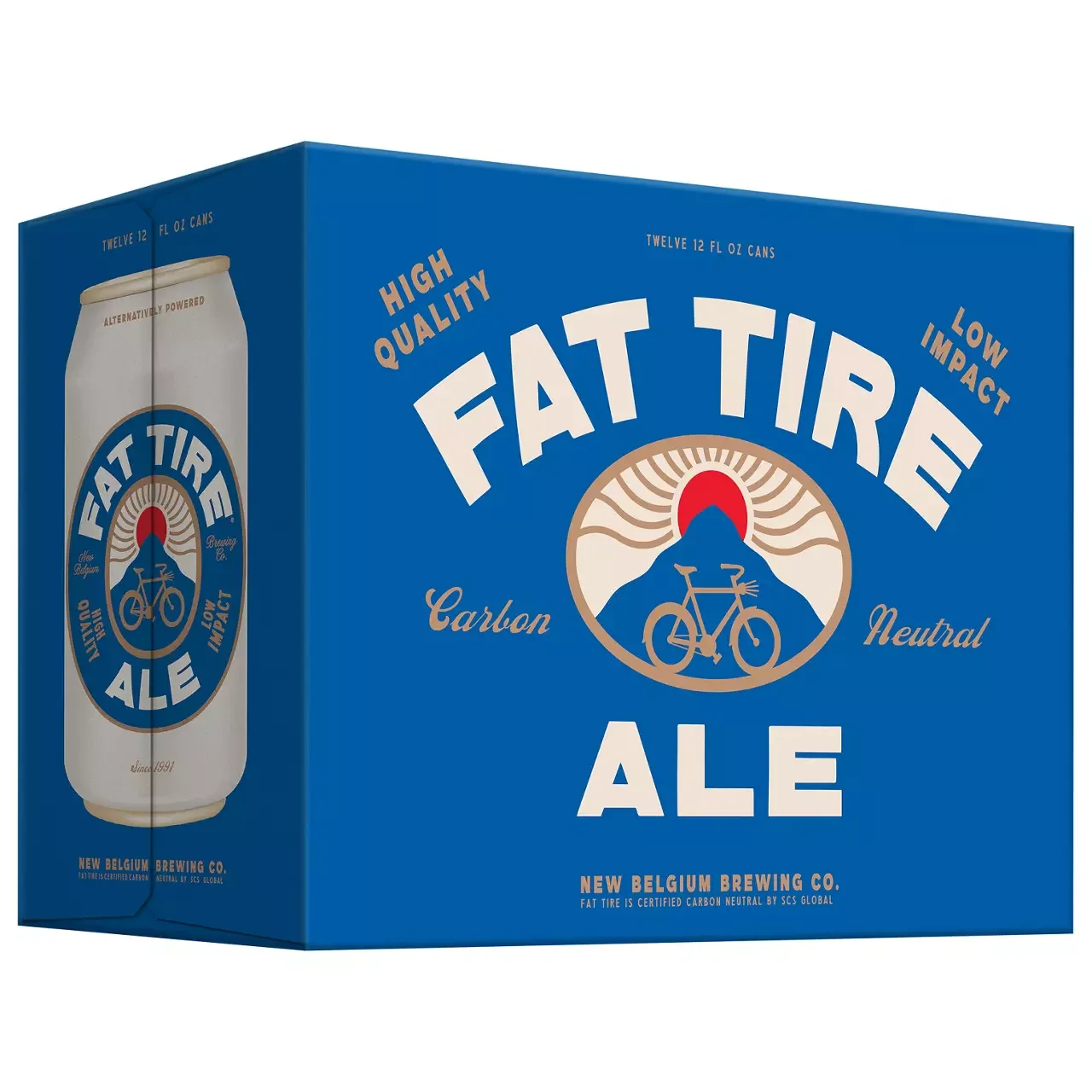 New Belgium Fat Tire Ale (12 x 12oz cans)