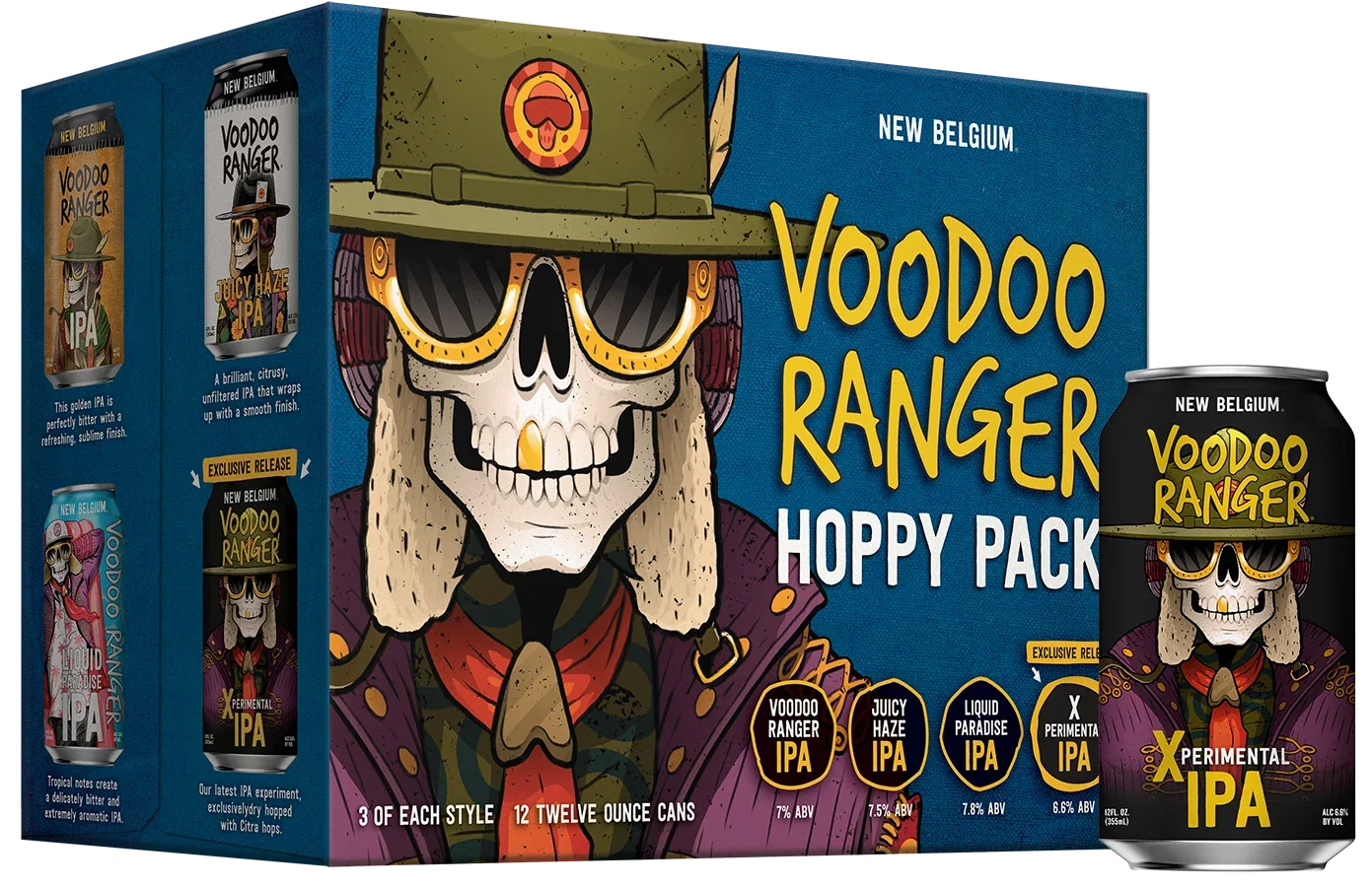 New Belgium Voodoo Ranger Variety Pack