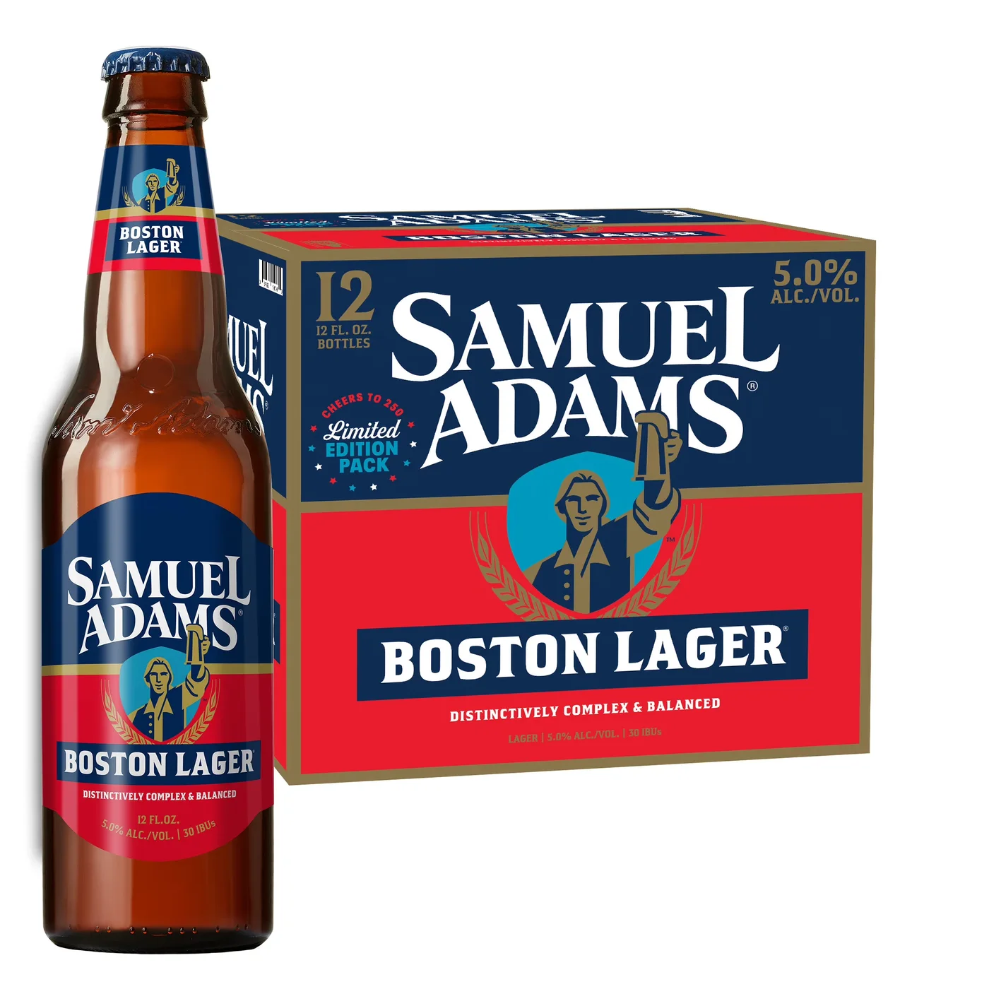 Samuel Adams Boston Lager (12 x 12oz bottles)