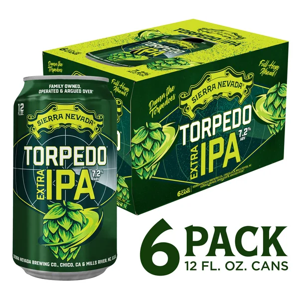 Sierra Nevada Torpedo Extra IPA (6 x 12oz cans)