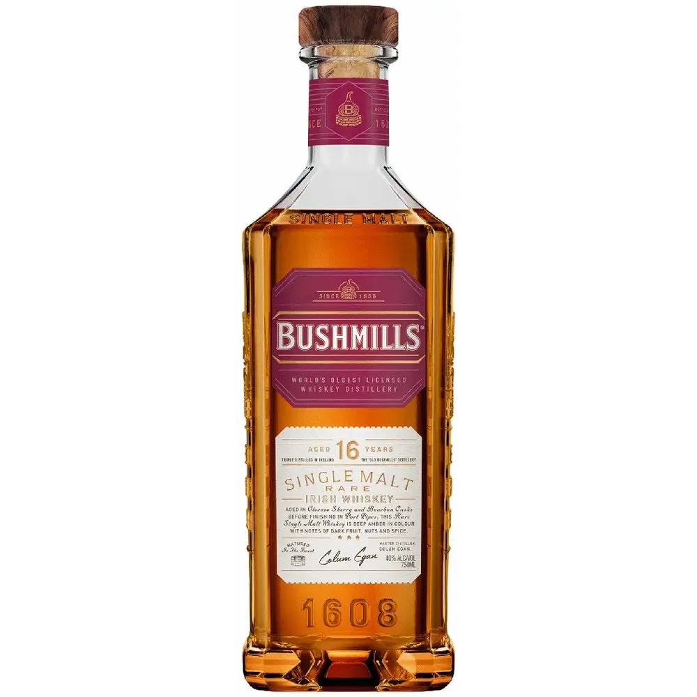 Bushmills 16 Year Old Single Malt Irish Whiskey