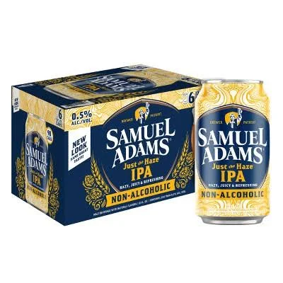 Sam Adams Just the Haze Non-Alcoholic IPA