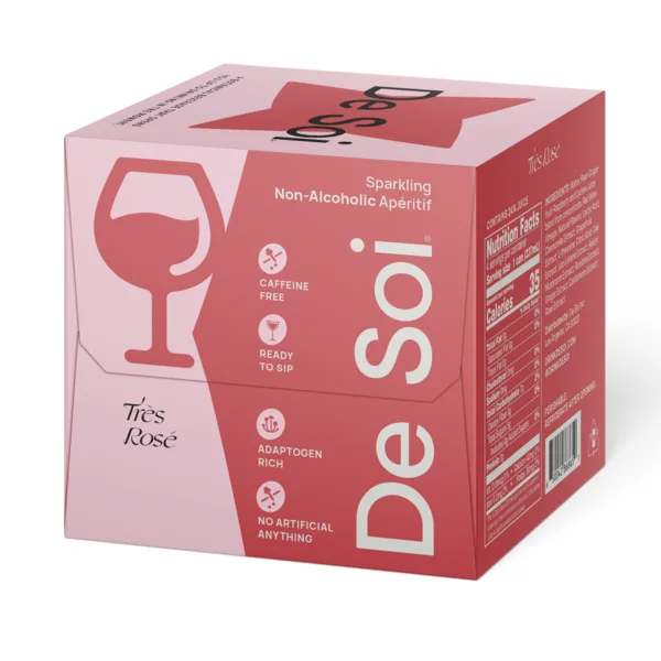 De Soi Très Rosé Non-Alcoholic Aperitif