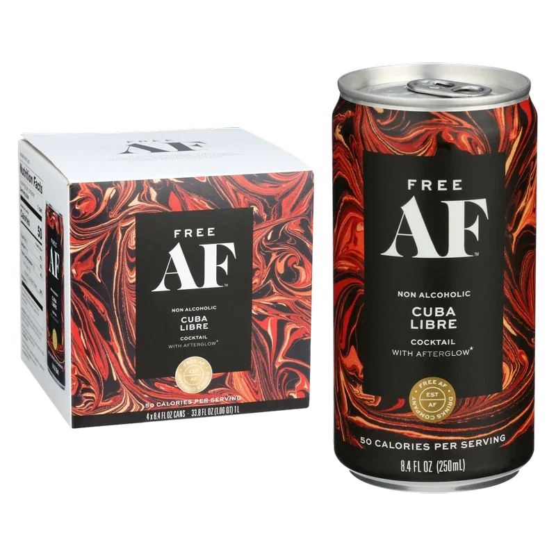 Free AF Non-Alcoholic Cuba Libre