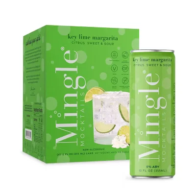 Mingle Key Lime Margarita Sparkling Mocktail