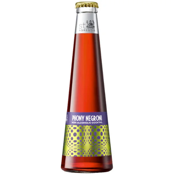 St. Agrestis Phony Negroni Non-Alcoholic Cocktail