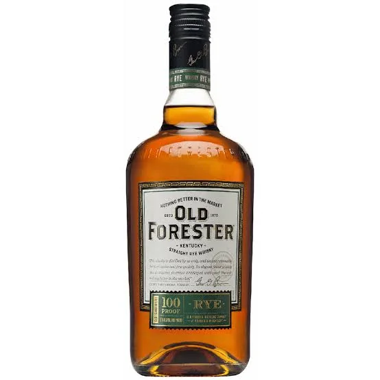 Old Forester 100 Proof Rye Whiskey