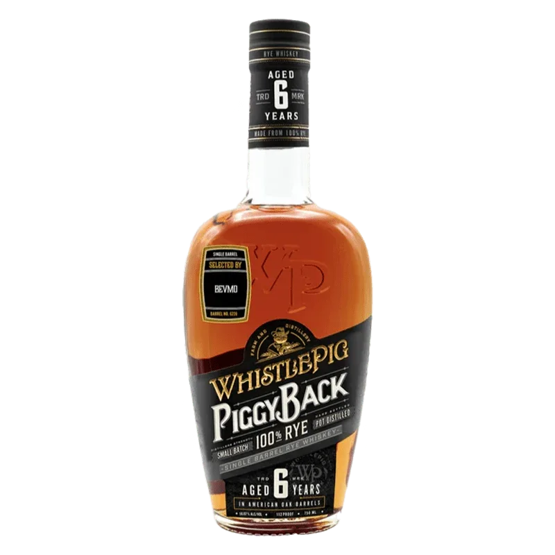 WhistlePig PiggyBack 6 Year Rye Whiskey