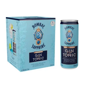 Bombay Sapphire Gin and Tonic Ready-to-Drink