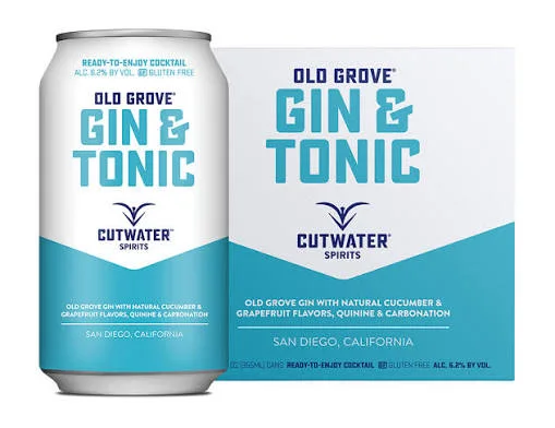 Cutwater Gin and Tonic