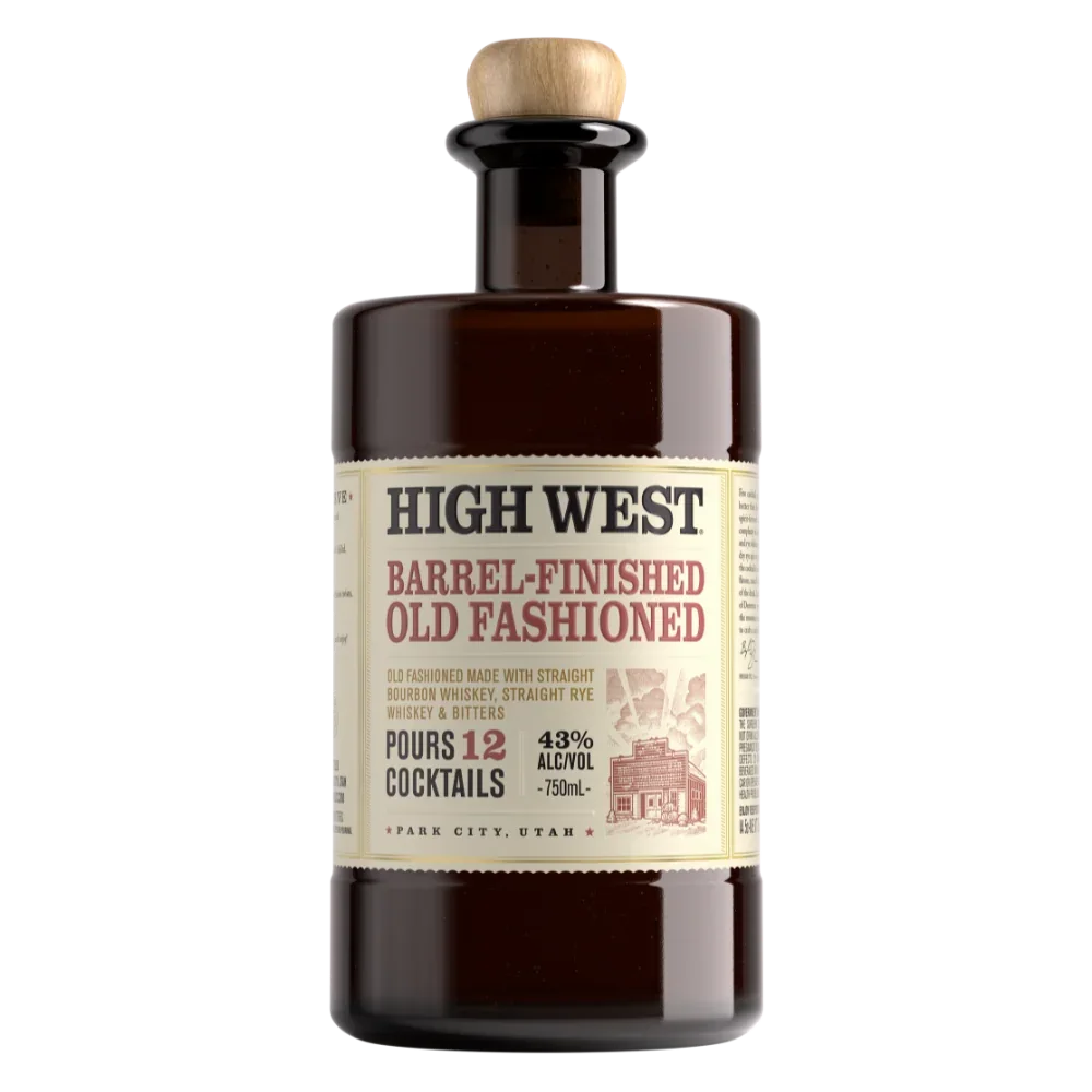 High West Barrel Finished Old Fashioned Cocktail