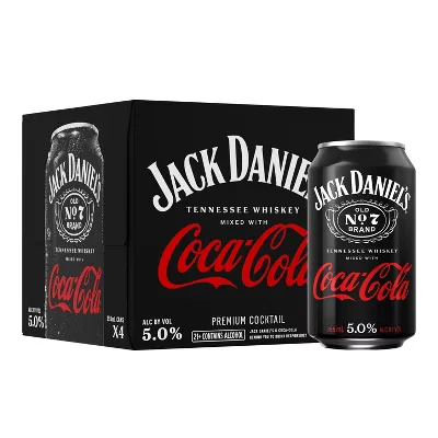 Jack Daniel's and Coca-Cola