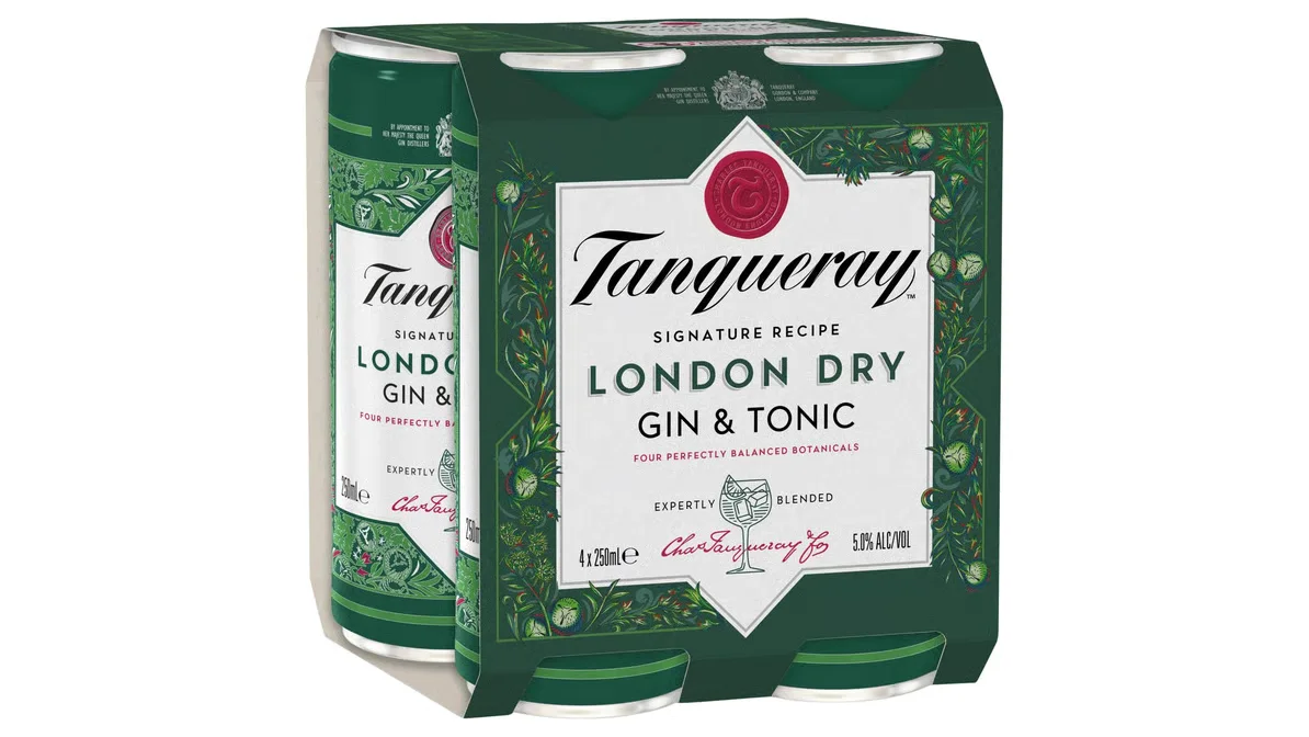 Tanqueray Gin and Tonic Ready-to-Drink