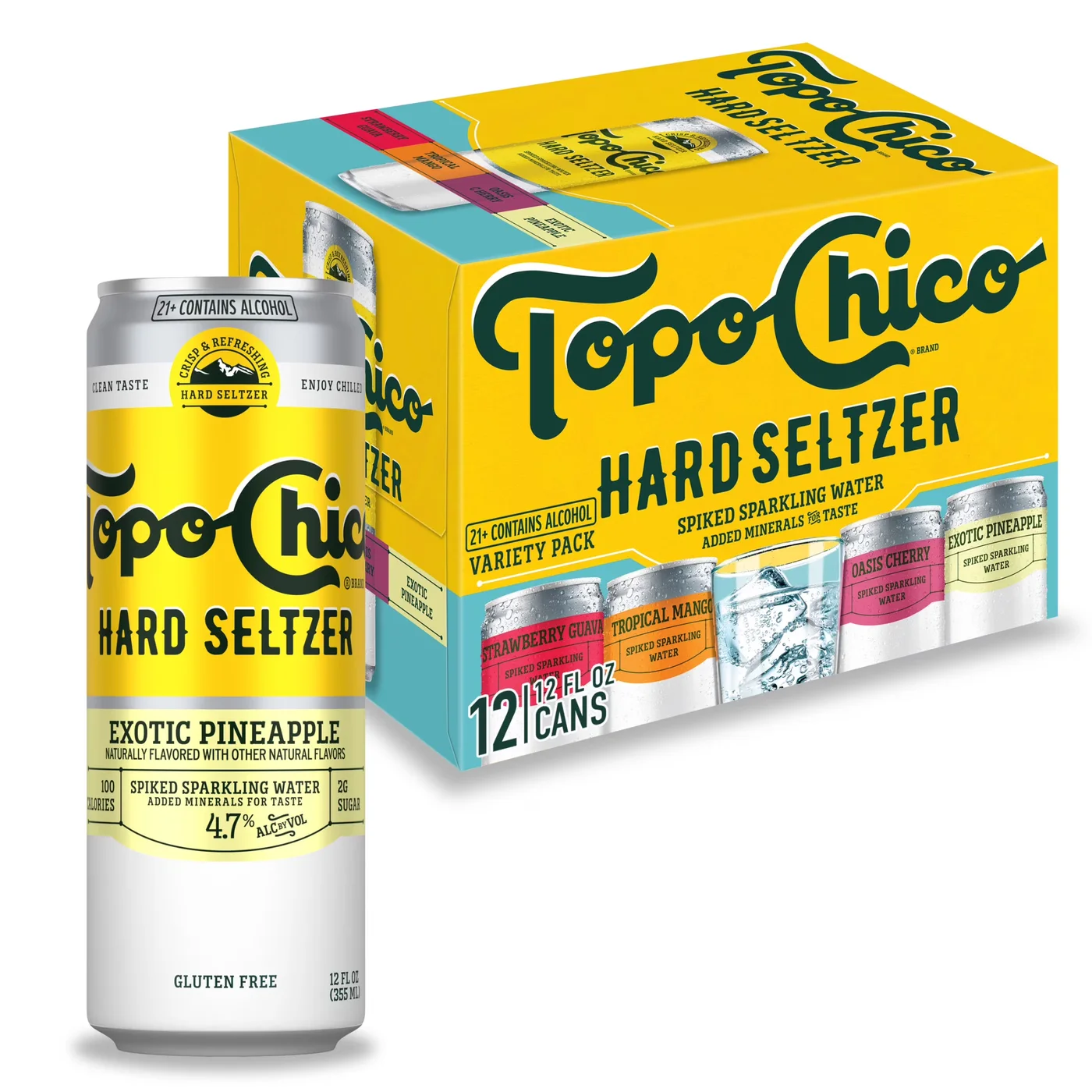 Topo Chico Hard Seltzer Variety Pack
