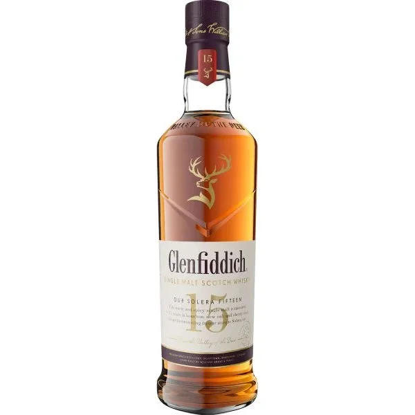 Glenfiddich 15 Year Old Solera Single Malt Scotch Whisky
