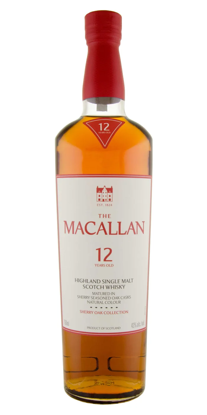 The Macallan 12 Year Old Sherry Oak Single Malt Scotch Whisky